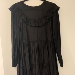 Zara ruffle dress